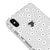 iPhone X Papatya Desenli Telefon Kılıfı - Şeffaf - Saydam