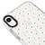 iPhone XR Papatya Desenli Telefon Kılıfı - Artycase - Beyaz