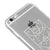 iPhone 6 Taktik Tahtası Telefon Kılıfı - Şeffaf - Saydam