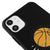iPhone 11 Basketbol Topu Telefon Kılıfı - Renkli Silikon - Siyah