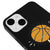 iPhone 15 Plus Basketbol Topu Telefon Kılıfı - Renkli Silikon - Siyah