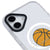 iPhone 16 Plus Basketbol Topu Telefon Kılıfı - Magsafeli Artycase - Beyaz
