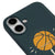iPhone 16 Plus Basketbol Topu Telefon Kılıfı - Renkli Silikon - Haki