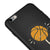 iPhone 6 Plus Basketbol Topu Telefon Kılıfı - Renkli Silikon - Siyah