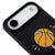 iPhone Air Basketbol Topu Telefon Kılıfı - Renkli Silikon - Siyah