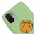 XİAOMİ REDMİ NOTE 10 Basketbol Topu Telefon Kılıfı - Renkli Silikon - Yeşil
