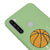 Xiaomi Redmi Note 8 Basketbol Topu Telefon Kılıfı - Renkli Silikon - Yeşil