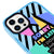iPhone 14 Pro Sorry I am Late Telefon Kılıfı - Artycase - Azure