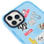 iPhone 14 Pro Techno Cute Telefon Kılıfı - Artycase - Azure
