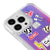 iPhone 15 Pro Max Techno Cute Telefon Kılıfı - Neon - Violet