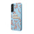 Samsung S22 Plus Be The Sunshine Telefon Kılıfı - Renkli Silikon - Mavi
