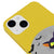 iPhone 13 Mini Dark Cat Telefon Kılıfı - Renkli Silikon - Sarı