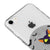iPhone 8 Dark Cat Telefon Kılıfı - Şeffaf - Saydam