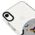 iPhone XR Dark Cat Telefon Kılıfı - Artycase - Beyaz