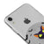 iPhone XR Dark Cat Telefon Kılıfı - Şeffaf - Saydam
