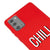 Samsung Note 20 Chill Type Telefon Kılıfı - Renkli Silikon - Kırmızı
