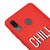 Samsung A20 Chill Type Telefon Kılıfı - Renkli Silikon - Kırmızı