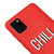 Samsung A31 Chill Type Telefon Kılıfı - Renkli Silikon - Kırmızı