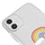 iPhone 11 Rainbow Cloud Telefon Kılıfı - Şeffaf - Saydam