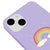 iPhone 13 Rainbow Cloud Telefon Kılıfı - Renkli Silikon - Lila