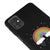 Samsung M51 Rainbow Cloud Telefon Kılıfı - Renkli Silikon - Siyah
