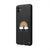 Samsung A04 Rainbow Cloud Telefon Kılıfı - Renkli Silikon - Siyah