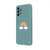 Samsung A13 Rainbow Cloud Telefon Kılıfı - Renkli Silikon - Haki