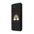 Samsung A15 Rainbow Cloud Telefon Kılıfı - Renkli Silikon - Siyah