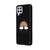 Samsung A22 Rainbow Cloud Telefon Kılıfı - Renkli Silikon - Siyah
