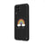 Samsung M53 Rainbow Cloud Telefon Kılıfı - Renkli Silikon - Siyah