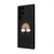 Samsung S24 Ultra Rainbow Cloud Telefon Kılıfı - Renkli Silikon - Siyah