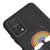 Xiaomi Mi 10 T Rainbow Cloud Telefon Kılıfı - Renkli Silikon - Siyah