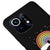 Xiaomi Mi 11 Rainbow Cloud Telefon Kılıfı - Renkli Silikon - Siyah