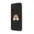 Xiaomi Redmi 12C Rainbow Cloud Telefon Kılıfı - Renkli Silikon - Siyah