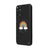 Xiaomi Redmi Note 11 Rainbow Cloud Telefon Kılıfı - Renkli Silikon - Siyah