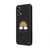 Xiaomi Redmi Note 12 Pro 5G Rainbow Cloud Telefon Kılıfı - Renkli Silikon - Siyah