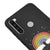 Xiaomi Redmi Note 8 Rainbow Cloud Telefon Kılıfı - Renkli Silikon - Siyah