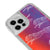iPhone 12 Pro Max Çita Adımı Telefon Kılıfı - Neon - Violet