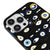 iPhone 12 Pro Evil Eye Telefon Kılıfı - Renkli Silikon - Siyah