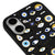 iPhone 17 Evil Eye Telefon Kılıfı - Renkli Silikon - Siyah