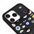 iPhone 17 Pro Max Evil Eye Telefon Kılıfı - Renkli Silikon - Siyah