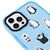 iPhone 12 Pro Max Penguen Halleri Telefon Kılıfı - Artycase - Azure