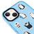 iPhone 13 Penguen Halleri Telefon Kılıfı - Artycase - Azure