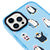 iPhone 14 Pro Max Penguen Halleri Telefon Kılıfı - Artycase - Azure