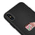 iPhone XS Cup Flowers Telefon Kılıfı - Renkli Silikon - Siyah