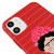 iPhone 11 Frida Kahlo Portre Telefon Kılıfı - Renkli Silikon - Kırmızı