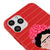 iPhone 11 Pro Frida Kahlo Portre Telefon Kılıfı - Renkli Silikon - Kırmızı