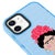 iPhone 12 Frida Kahlo Portre Telefon Kılıfı - Artycase - Azure