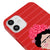 iPhone 12 Frida Kahlo Portre Telefon Kılıfı - Renkli Silikon - Kırmızı