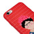 iPhone 6 Frida Kahlo Portre Telefon Kılıfı - Renkli Silikon - Kırmızı